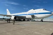 美要參戰了？E-4B「末日之機」飛抵華府　時機敏感引揣測