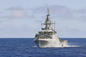 解放軍強調全程監控　英國史佩號巡邏艦再度穿越台海