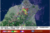 午後熱力作用　台北市4區域發布時雨量10毫米警示