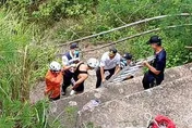 影/湖內少年髮夾彎下坡失速　「人與單車」飛墜10米深谷