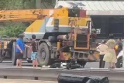 女兒遭輾碎！77歲吊車駕駛稱「不舒服」交保　母轟：殺人炸彈