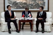 接見日本眾議員小林鷹之　顧立雄盼兩國深化交流