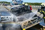 金門大橋首起火燒車意外　幸無人傷亡起火原因待查