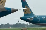 超扯片！越南航空波音787「一刀切斷」空巴機尾