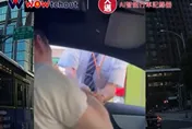 影/真派！疑「慈濟師兄」五分埔商圈攔車打人　身分是老董