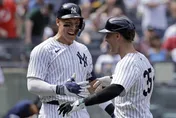MLB/洋基「法官」雙響砲！連5年30轟創隊史新紀錄