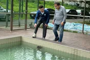 高齡毛孩有福了！　桃園動保園區水療設施7月正式啟用
