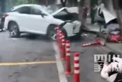 闖大禍！陸男「開車看手機」衝上公車站　無辜路人3死3傷