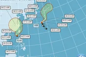 今晚當心！準颱風丹娜絲「2路徑」襲台　南部防風雨