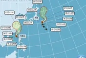 雙颱共舞！「丹娜絲」凌晨2時生成　氣象署：最快8:30發海警
