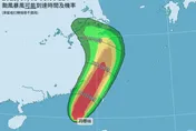 丹娜絲放颱風假？8縣市暴風圈侵襲率破7成　澎湖達90%