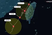 丹娜絲貼西部沿海北上成「近代首次」　恐從苗栗至嘉義登陸