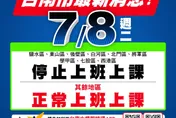 積水、電力中斷尚未恢復！台南市9區明天繼續停班停課