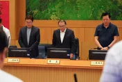 勇消救溺1死2命危！侯友宜率局處首長默哀