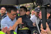 新店勇消救溺陪葬2命！消促會政院前抗議爆衝突