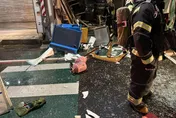 影/桃園車站商圈嚴重爆炸最新！工人「全身燒傷近5成」