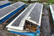 影/丹娜絲重創嘉義！光電板遭強風摧毀　在地人憂水源