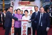 2025台中鍋烤節開跑　盧秀燕攜手4國駐台代表推美食外交
