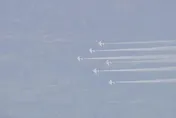 影/日自衛隊「藍色脈衝」飛行表演助陣　世博參觀人數累計突破千萬