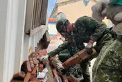 國軍演習不忘救災　第4作戰區協助南部家園災後復原