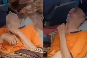 影/全家出遊竟將癱父獨留高溫車內　印度老翁脫水險死