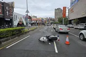 影/直擊！「車禍頂替案」遭盤查　台南男撞警車逃逸遭通緝
