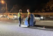 影/國道「遭8車輾碎」！監理站員工上班2小時請假後斷魂