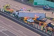 悚！國1爆慘劇「4大小車追撞擠壓」　2人緊急送醫