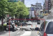彰化旭光路驚現天坑！全線封路搶修中　疑重機具進出釀禍