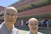 性廣法師從深山趕回市區投票　釋昭慧：坐禪不忘救國
