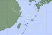 竹節草重新增強為輕度颱風　將通過台灣東北方外海