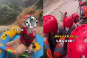 湖南景區暴雨！「漂流船被掀翻」遊客急逃　24歲女遭沖走失聯
