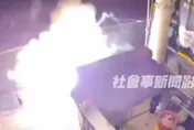 影/台中大甲1火鍋店3度遭放鞭炮報復　警逮點火2男