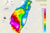 三地門累積雨量483毫米　高屏山區防豪雨以上降雨