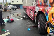 影/聯結車視線死角釀禍！　麻豆婦超商前遭聯結車輾斃