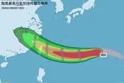 楊柳暴風圈侵襲率達62%　吳德榮：8/13、14防強風豪雨
