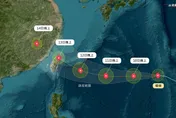楊柳颱風登陸機率增加　粉專：估8/13通過北台灣上空