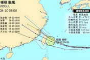 楊柳颱風路徑南修變「穿心颱」　各國最新預測出爐