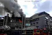 影/北市南港民宅火警濃煙火舌竄出　救出1女無呼吸心跳