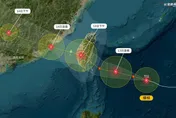 楊柳增強中！估暴風圈明晨觸陸　恐以巔峰之姿登陸台東