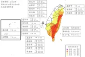 颱風楊柳來襲　花東屏東24小時雨量上看340毫米
