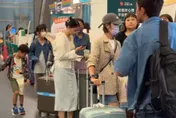 影/桃園機場遇強側風！　9航班被迫轉降、觀景台關閉