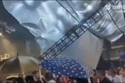 影/聽歌到一半…雨棚鋼梁垮了　四川啤酒節遇強風雨致2死3傷