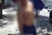 高雄男車禍後脫衣躺地嗆聲！控警私刑遭影片打臉秒刪文