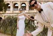 嫁富二代男友！林映唯曬絕美婚紗照　甜喊：他接住我的一切