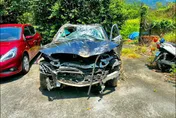 身亡火場墜谷醫師娘案情又有轉折！行車紀錄器驚見「直衝谷底」