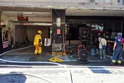 影/民雄鐵皮加蓋建物突傳火警　「燃燒100平方米」幸無傷亡