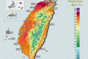 午後燙番薯！西半部8縣市飆38度　新北三峽38.8度全台最熱