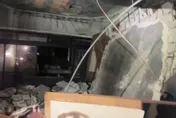 影/疑地震釀災！基隆七堵公寓天花板突坍塌　8人安置飯店