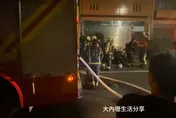 影/桃園情侶吵架！火大男竟燒棉被釀災　3人被嗆傷送醫